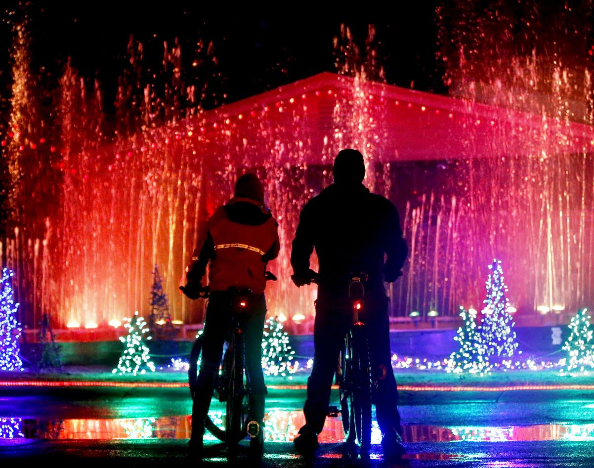 Winterhaven Festival of Lights bike